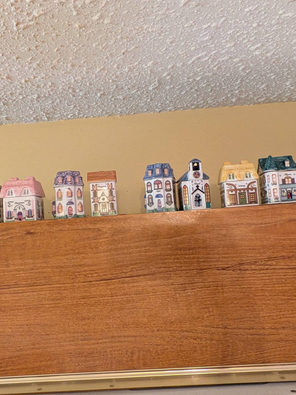 AVON Victorian Village Spice Houses
